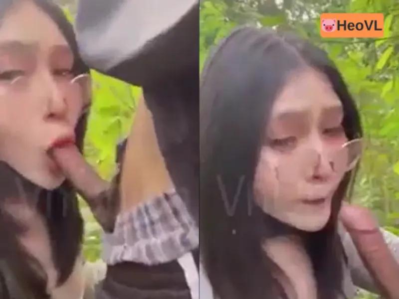 đi dã ngoại tiện chịch tình nhân ở trong rừng