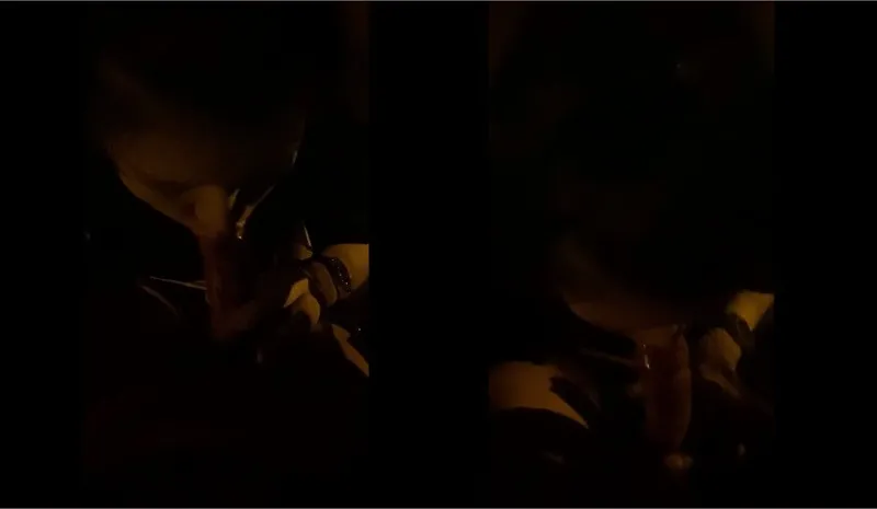 Cho bồ dâm liếm chim trong công viên